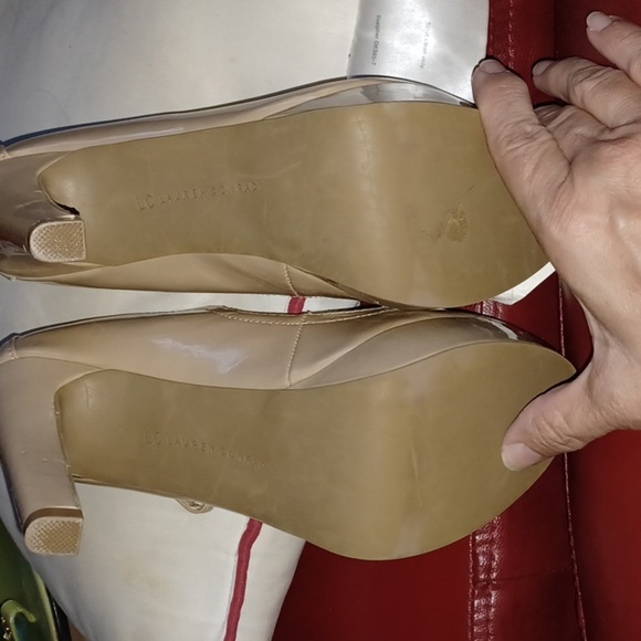 LC Lauren Conrad Kailyn Nude Platform Pump - Picture 6 of 7